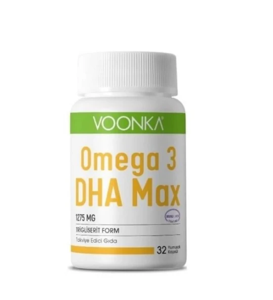 Voonka Omega 3 Dha Max 1050 mg 30 Yumuşak Kapsül