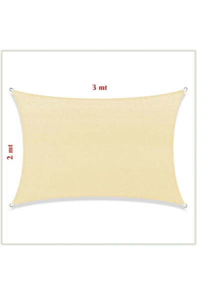 Yıldızhome Sizenelazım Waterproof Gölgelik Oxford Kumaş 300 D M² 200 Gram 3x2mt - 2