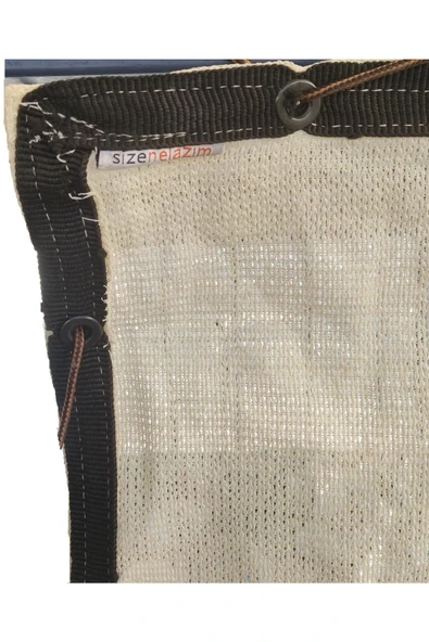 size ne lazım Krem Gölgelik File %95 Sıklık 140 gr M² 3 X 5 M - Resim 5