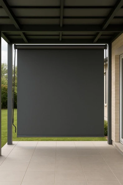 size ne lazım Su Geçirmez Solmaz Garantili İthal Akrilik Stor Perde Balkon Teras Veranda Genişlik 200 Boy 300cm ürün görseli