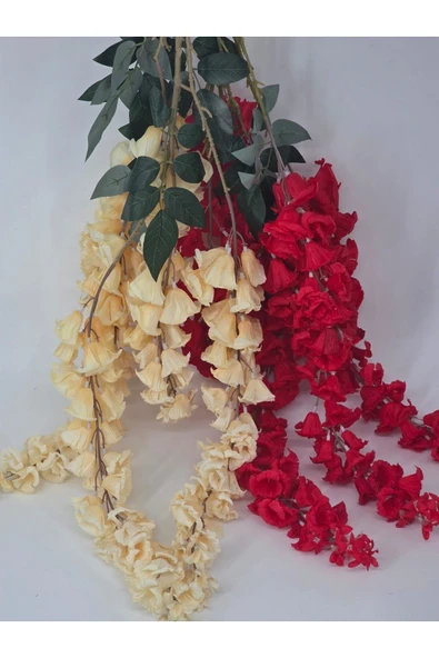 Somon Rengi Sarkan Çan Çiçeği Ev Ve Dekor - Resim 2