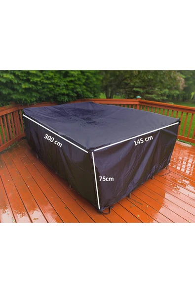 YILDIZ Sizenelazım Su Geçirmez Bahçe Mobilya Koruma Örtüsü - Resim 2