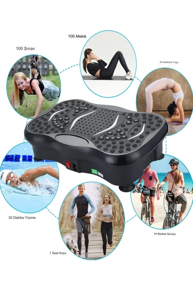 Pqcfm02 3d Titreşimli Egzersiz Aleti 180 Hız Tüm Vücut Egzersizi Için Spor Aleti Kondisyon Aleti - 4