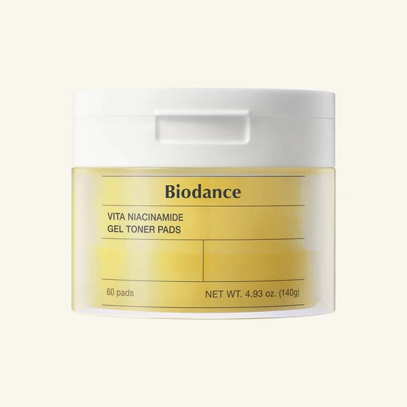 Biodance - Vita Niacinamide Gel Toner Pads(cilt tonu eşitleyici toner pad) ürün görseli 1