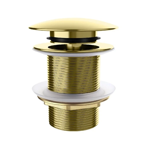 VALTEMO BRASS POP-UP BRUSHED GOLD SİFON BAŞLIĞI