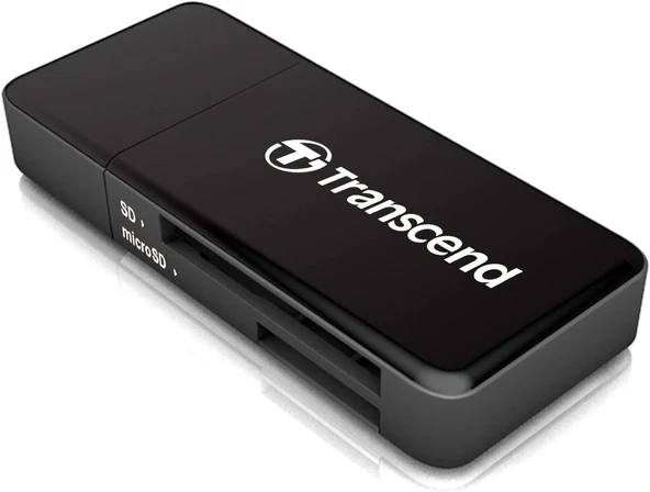 Transcend RDF5 SDMicroSD USB 3.1 Gen 1 Type-C Çoklu Kart Okuyucu