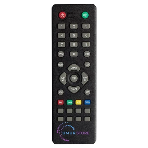 Hiremco Mini + SD Mini 9 PIC'li Uydu Alıcısı Kumandası ürün görseli 1