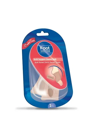 FOOT DOCTOR AYAK KEMERİ (ARCH) DESTEK ÇORABI ürün görseli 1