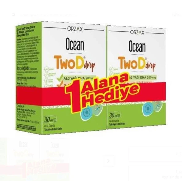 Ocean Twod Damla 30 ml 1 Alana 1 Hediye - 1