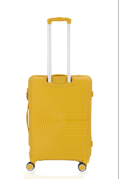 Mçs Polipropilen 3'lü Valiz Seti Orta & Kabin & Makyaj V374 - 10