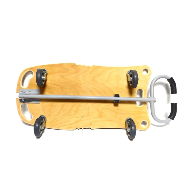 Balatlı Ahşap Taşıma Arabası 200 Kg. Kapasiteli - Resim 3