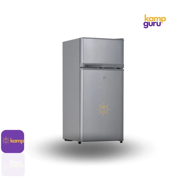 Cool Life 100 Litre Silver-Gri 12 - 24 Volt Buzdolabı - Resim 3