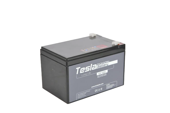 TESLA 12V 12AH SOLAR JEL AKÜ (YENİ ÜRETİM) - 2