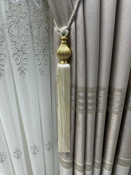 NİVEMESHOME VİZON SİMLİ SAÇAKLI TAVAN TOPLAMA BRAÇOL - 6