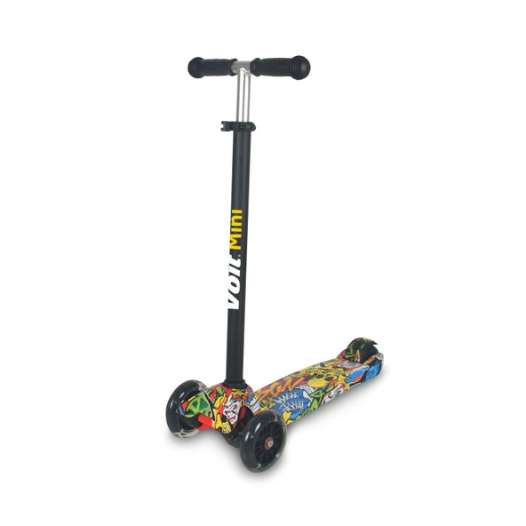 VOİT 218 IŞIKLI 3 TEKER SCOOTER GRAFFITI 55 - 2