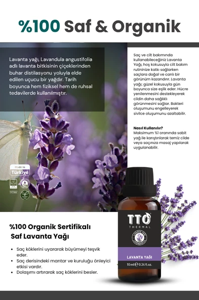 TTO Thermal Lavanta Yağı 10 ml - 2