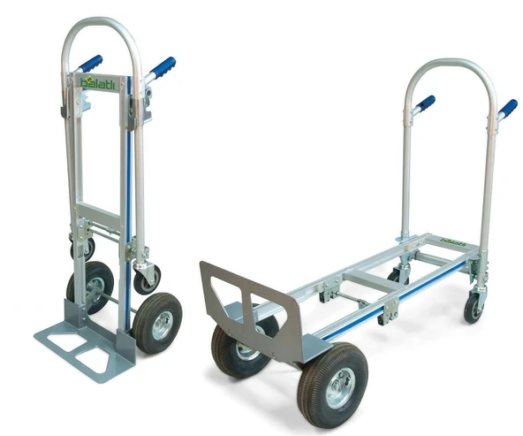 Balatlı Bavul ve Koli Taşıma Arabası AHT200B ürün görseli