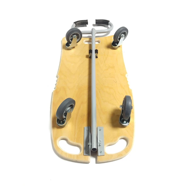 Balatlı Ahşap Taşıma Arabası 200 Kg. Kapasiteli - Resim 4