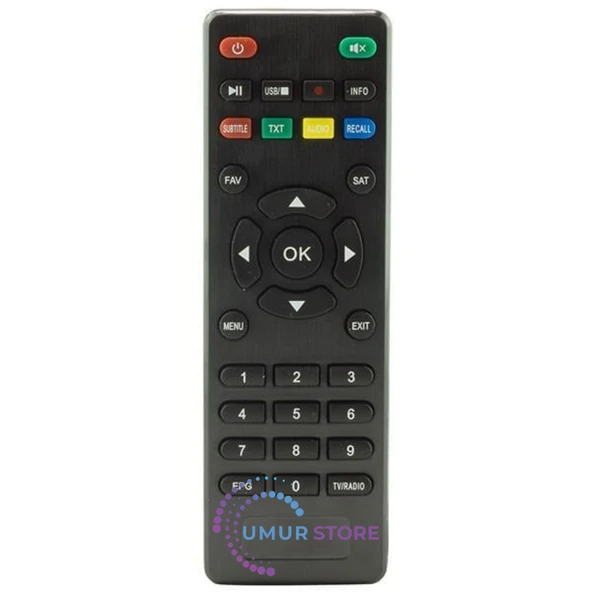 Magbox Vip Full HD Uydu Alıcı Kumandası ürün görseli