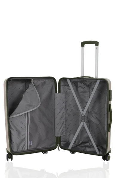 Mçs Polipropilen 3'lü Valiz Seti Büyük & Orta & Makyaj V374 - 4