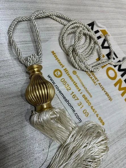 NİVEMESHOME VİZON SİMLİ SAÇAKLI TAVAN TOPLAMA BRAÇOL - 4