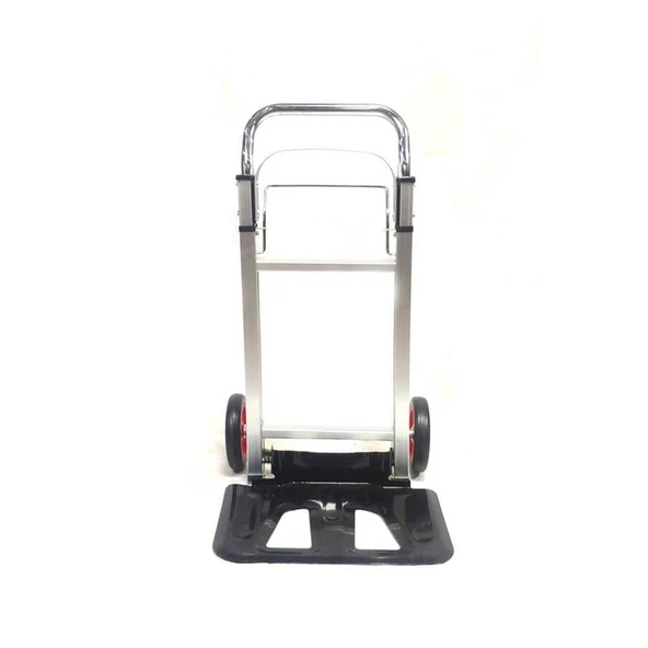 Balatlı Katlanabilir Teleskopik Taşıma Arabası 90 Kg. Kapasiteli AT90A - Resim 3
