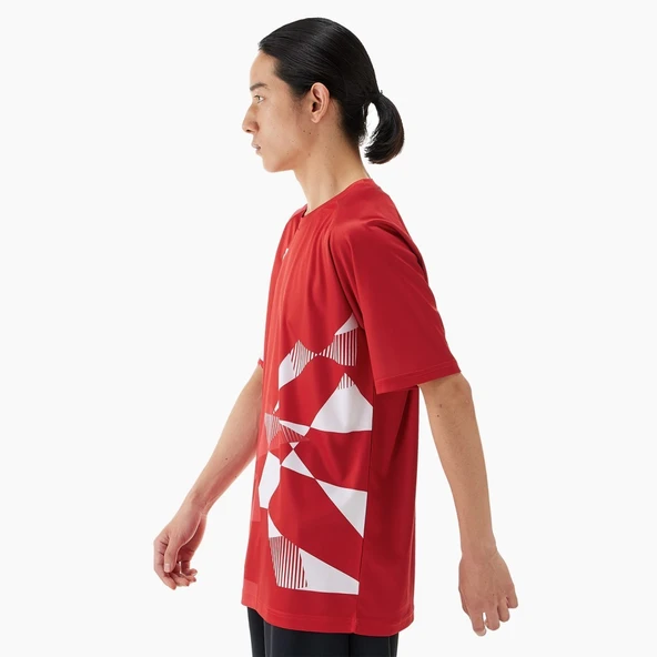 Yonex YY25 16744 Erkek Spor Tişört Kırmızı - 4