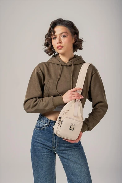 Monalisa Home CCS 17994 Lüks Krem Renk  Omuz Ve Kol Çantası ürün görseli 1