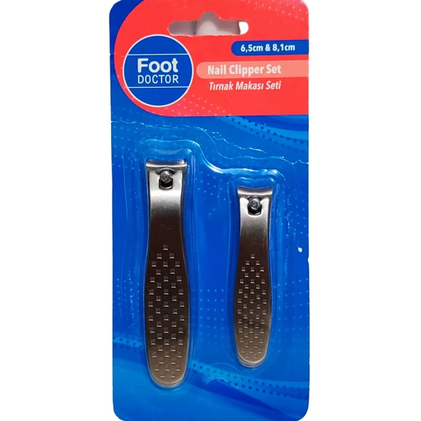 FOOT DOCTOR TIRNAK MAKASI 2'Lİ SET 6,5CM VE 8,1 CM ürün görseli 1