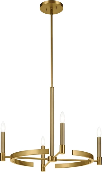 Tolaa Pirinç Eskitme 4'lü Sarkıt Avize