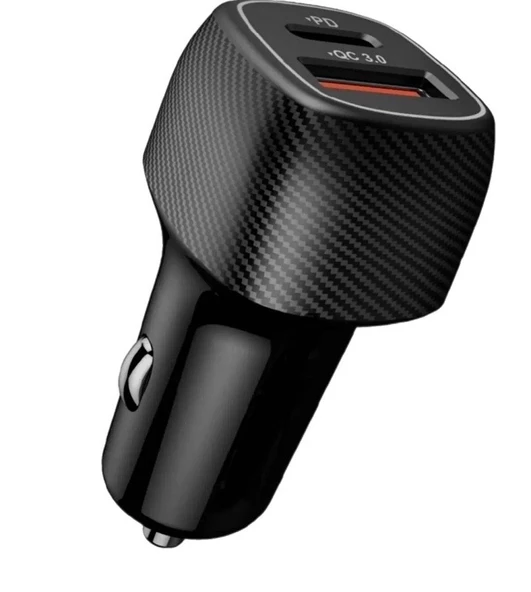 AC-85 38W 3.0 QC PD Araç Şarj Başlığı ürün görseli 1