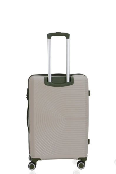 Mçs Polipropilen 3'lü Valiz Seti Büyük & Orta & Makyaj V374 - 3