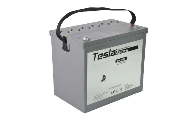 TESLA 12V 80AH MARİN JEL AKÜ (YENİ ÜRETİM)