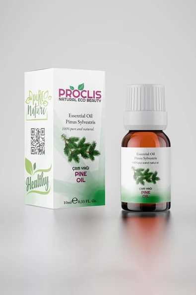 PROCLİS Çam Yağı, %100 Doğal Uçucu Yağ, Pine Oil 10 ml Sprey Başlıklı - 2