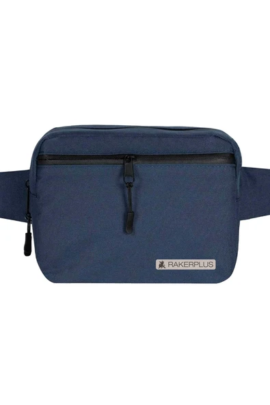 Rakerplus Lacivert Unisex Minimal 21x15x5 cm Bel ve Göğüs Çantası - Resim 2