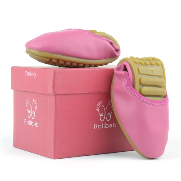 Pembe Katlanabilir Kadın Babet - Resim 5