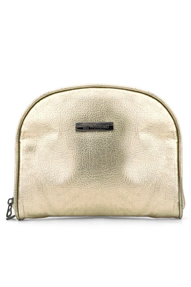 Parlak Altın Renkli Çift Ebat Portatif Alışveriş Çantası ürün görseli