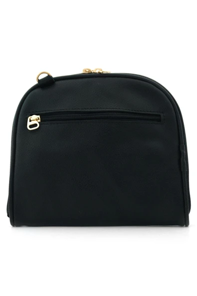 Siyah Çift Ebat Portatif Alışveriş Çantası - Resim 2