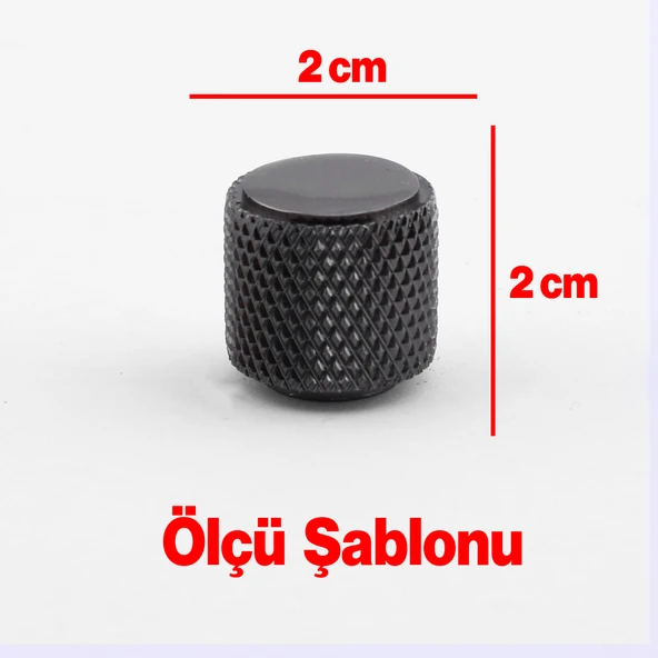 Tek Vidalı Çizgili Lüks Füme Renk Düğme Metal Kulp Çekmece Mobilya Mutfak Dolabı Dolap Kulbu Kulplar - Resim 2