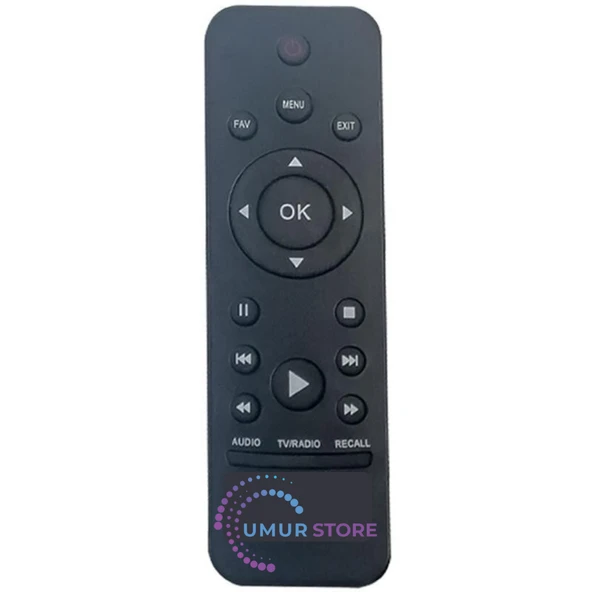 Kamosonic KS-HD1512 Wifi-IPTV HD Uydu Alıcı Yedek Kumandası ürün görseli