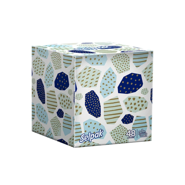 SELPAK KUTU MENDİL BUTİK 48 YAPRAK ürün görseli 1