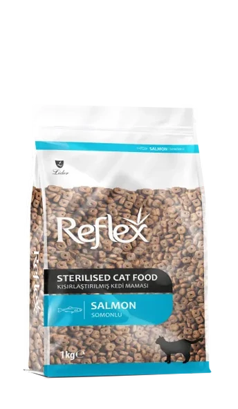 REFLEX PLUS SOMONLU KISIRLAŞTIRILMIŞ KEDİ MAMASI 1 KG ürün görseli