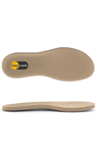 Kum Rengi Eva Ayakkabı Küçültme Tabanlığı - 7