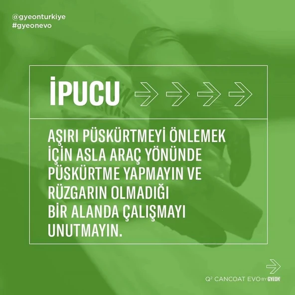 GYEON Q² CanCoat EVO Hidrofobik Nano Seramik Kaplama Seti - 200 ml - 9H Oto Boya Koruma-Su İtici - 10