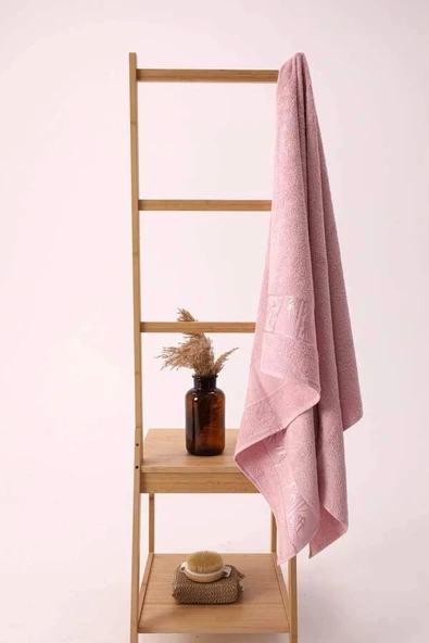 NİVEMESHOME PUDRA BAMBU BANYO HAVLUSU NURPAK