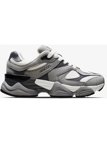 LESCON GHOST 2 EASYSTEP GRİ UNİSEX COMFORT CASUAL SPOR AYAKKABISI - Resim 3