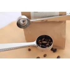 Taze Kahve İçin Klipsli Ölçü Kaşığı – Kahve Severlere Özel - 4