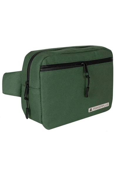 Rakerplus Yeşil Unisex Minimal 21x15x5 cm Bel ve Göğüs Çantası ürün görseli