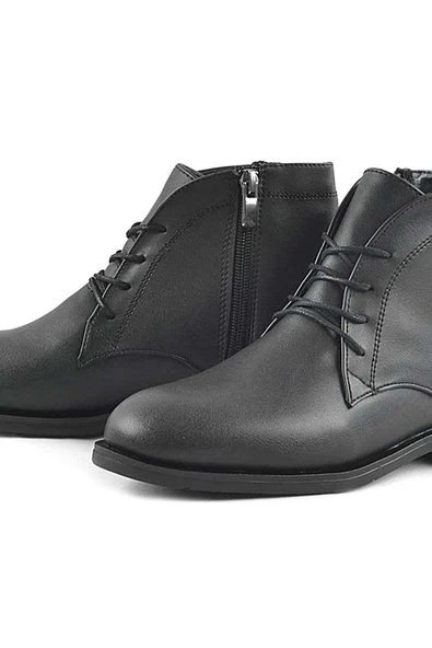 Elsa Siyah Kadın Bootie Bot - Resim 5