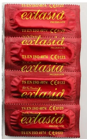 Extasia Klasik 100'lü 4 Adet kondom